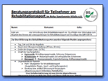 Beratungsprotokoll